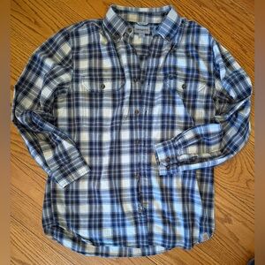 EUC Carhartt Long Sleeve Shirt, Blues